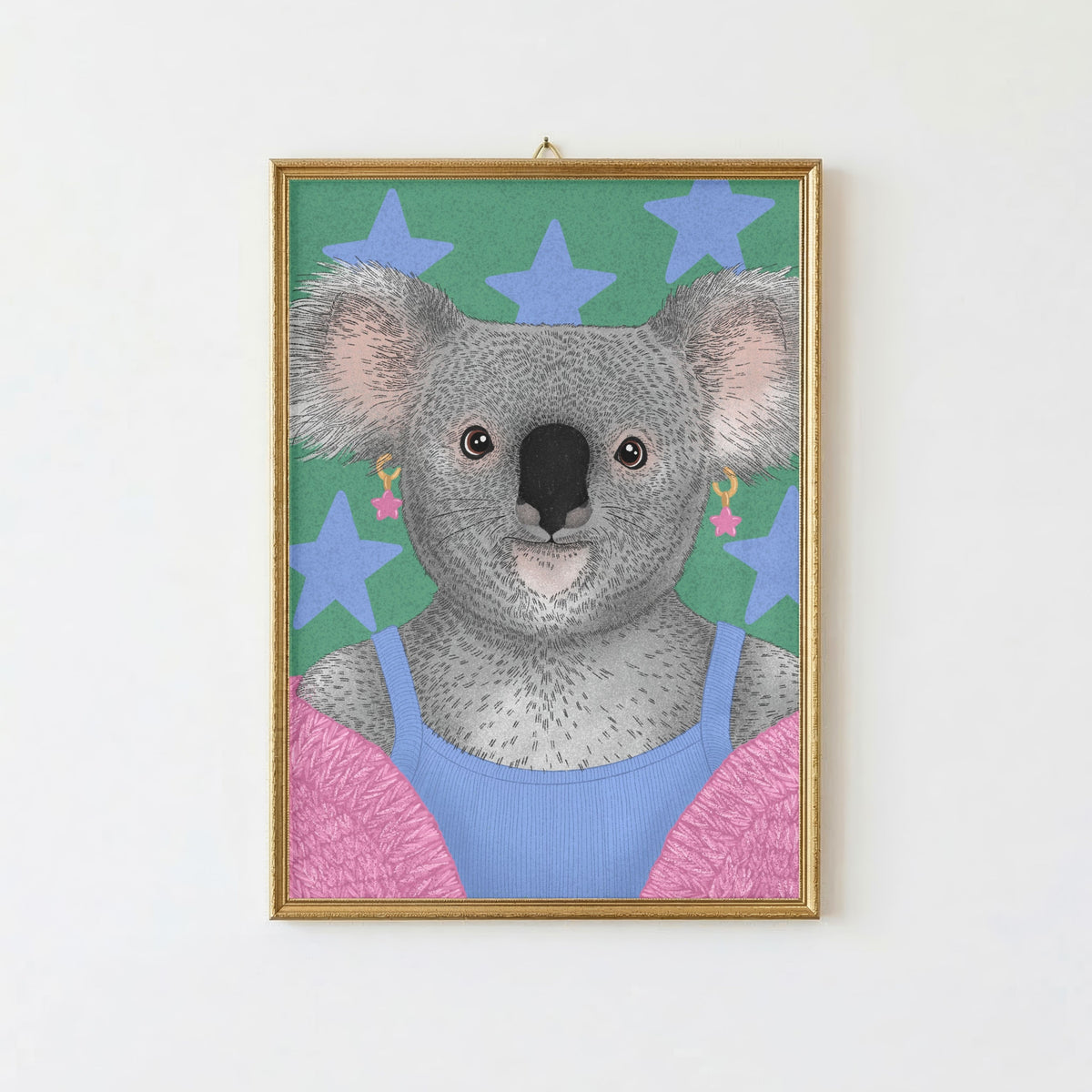 Kay Koala Art Print